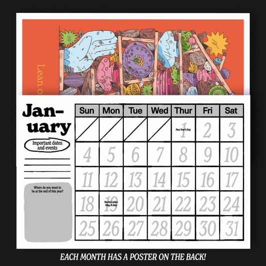 2026 Calendar/Poster Set