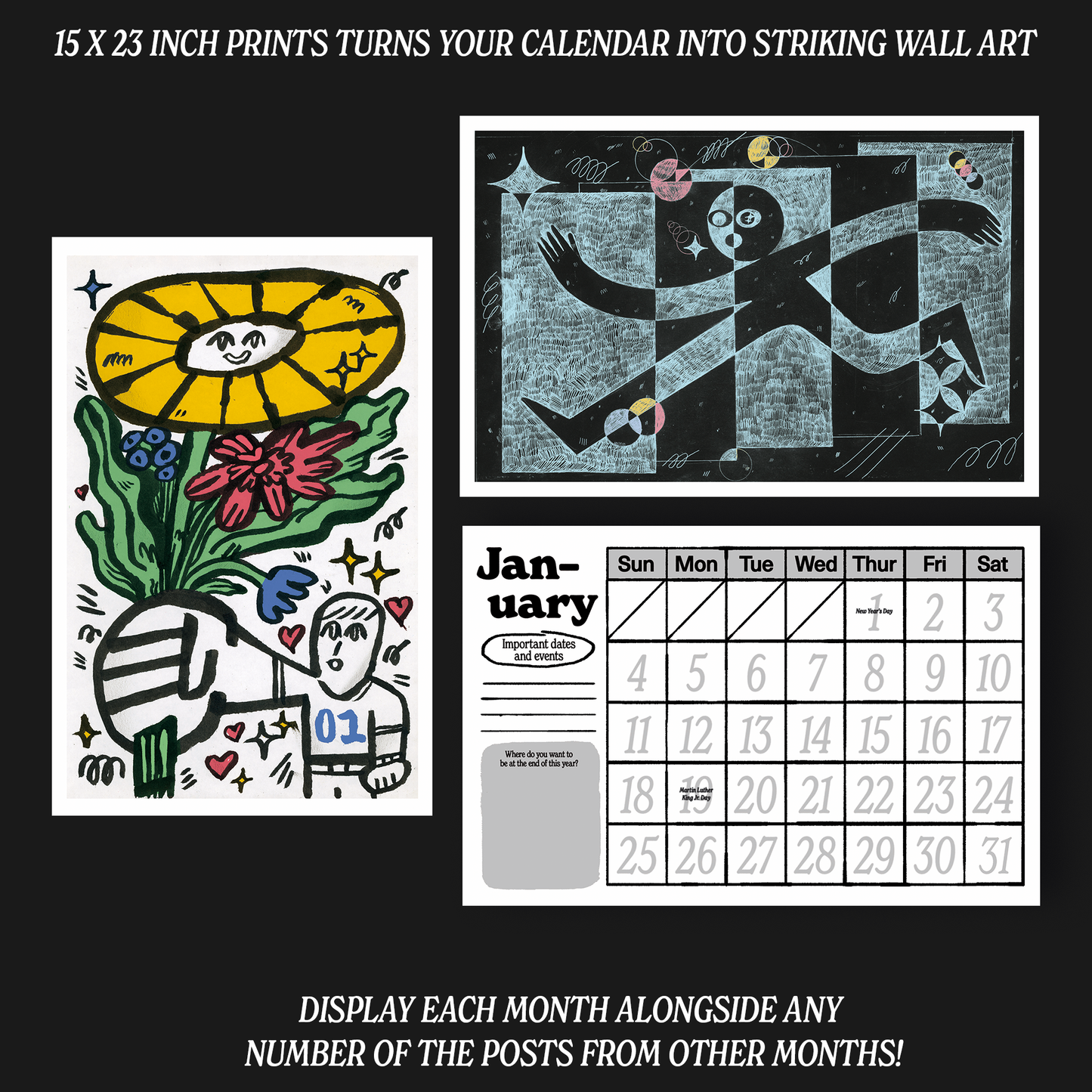 2026 Calendar/Poster Set