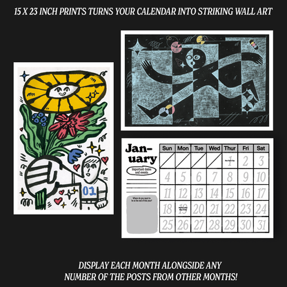 2026 Calendar/Poster Set